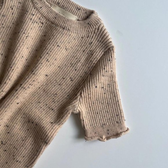 Elvira Speckle Knit Bodysuit - Picture 3 of 5